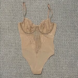 Abercrombie & Fitch Tan Bodysuit